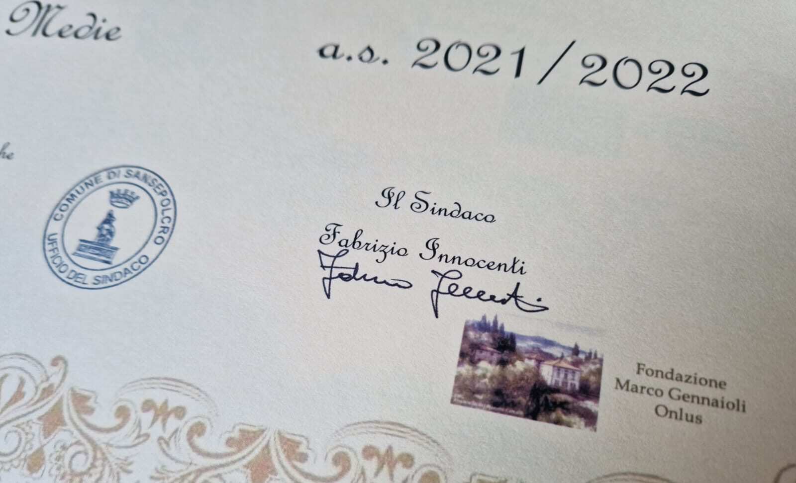 Sansepolcro: il “Premio Dionisio Roberti” agli studenti più meritevoli