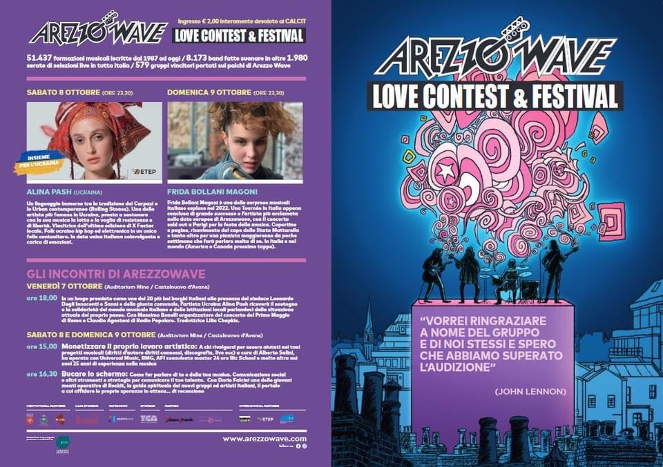 “Arezzo Wave Love Festival”: da domani il via al Mine di Castelnuovo