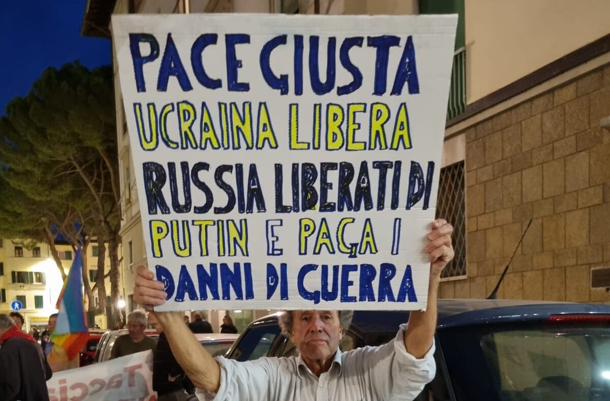 Firenze: “Vogliamo la pace, cessate il fuoco”