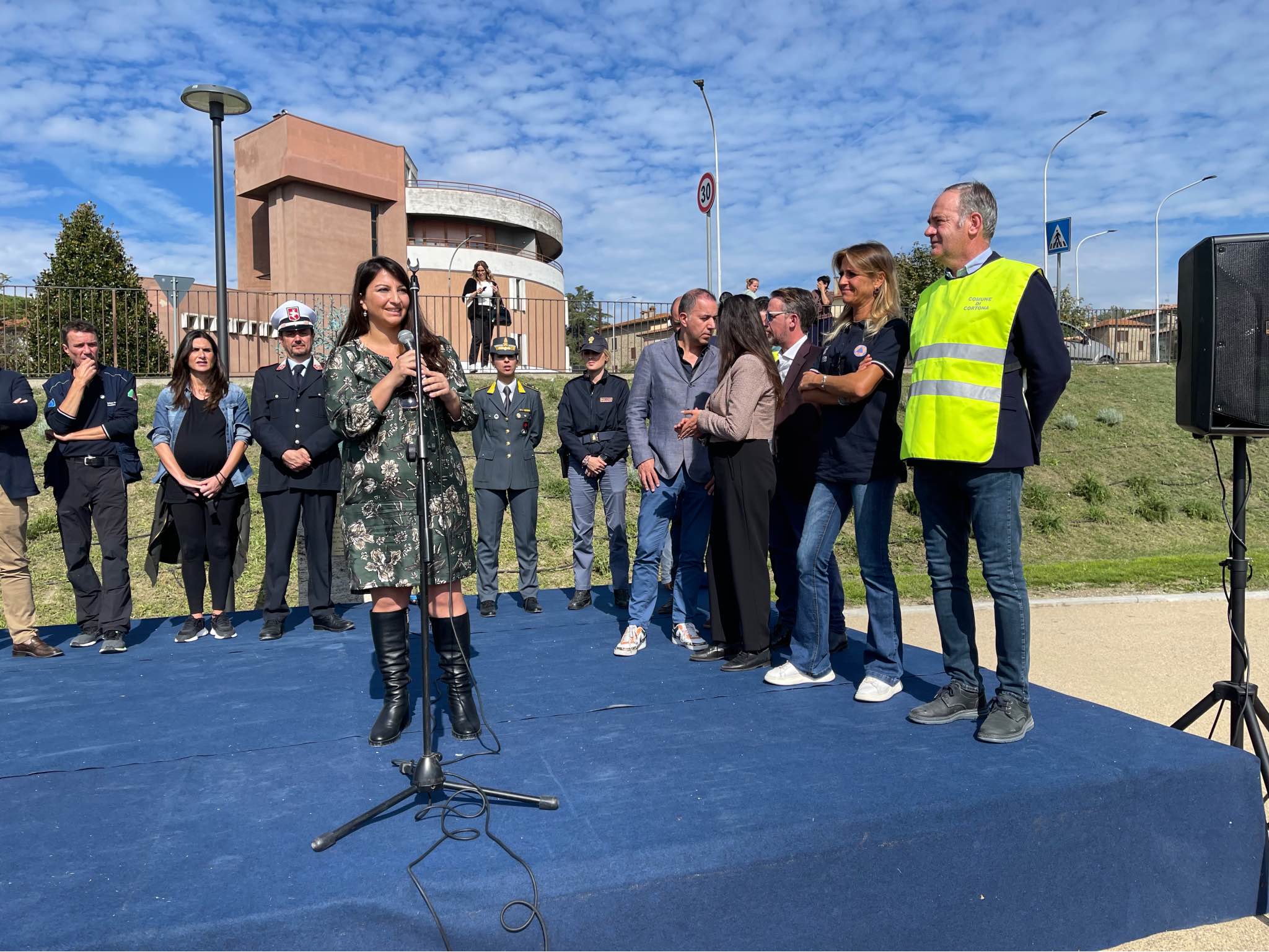 Protezione civile, successo a Cortona per l’esercitazione «Valdichiana Est». Oltre cento volontari impegnati, le scuole protagoniste