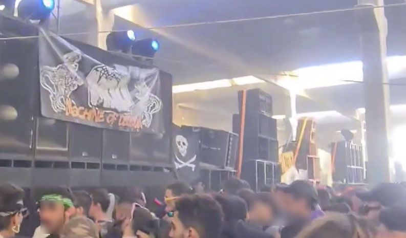 Modena, concluso il rave party. Circa mille le persone identificate e 153 i veicoli controllati