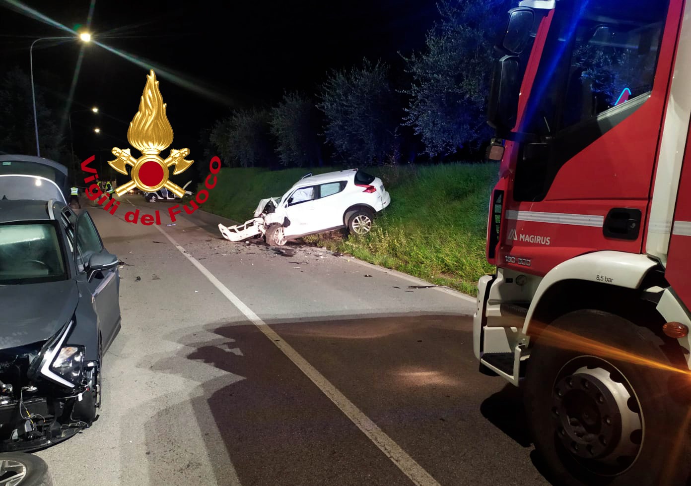 Incidente mortale a Castiglion Fiorentino otto persone ferite perde la vita una 22enne