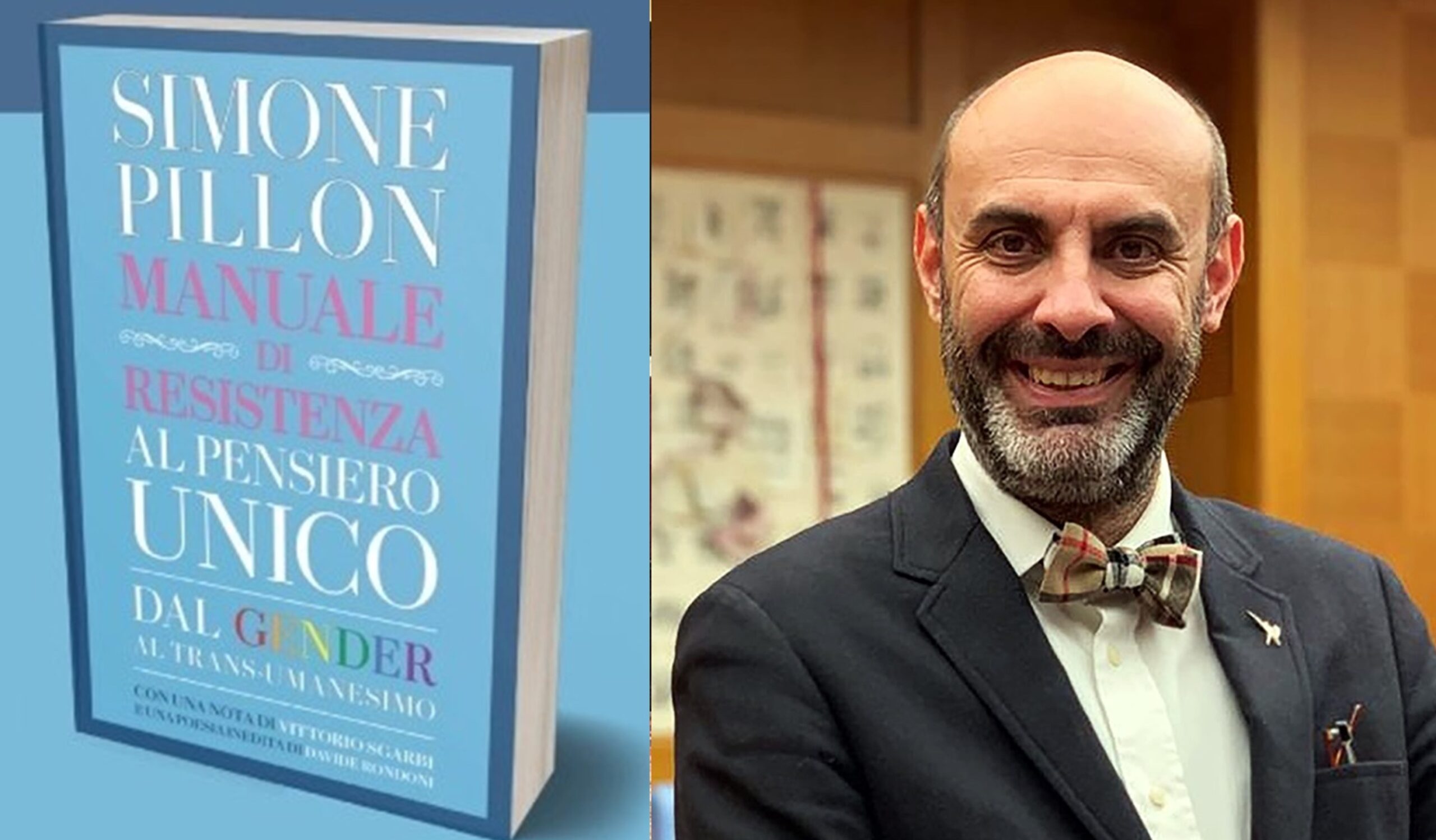 Simone Pillon presenta il “Manuale di resistenza al pensiero unico”