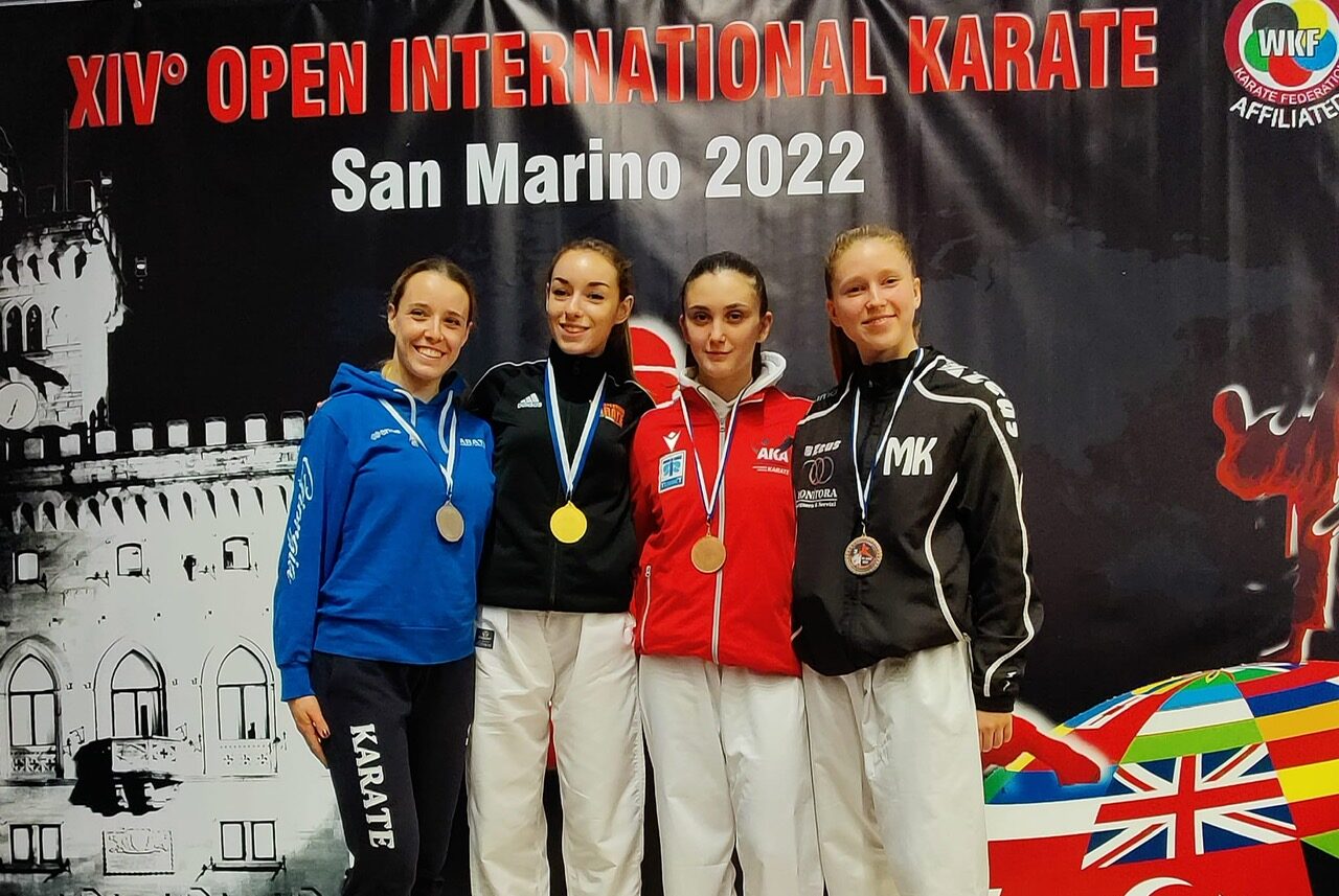 Ancora medaglie per Accademia Karate Arezzo: i risultati di San Marino