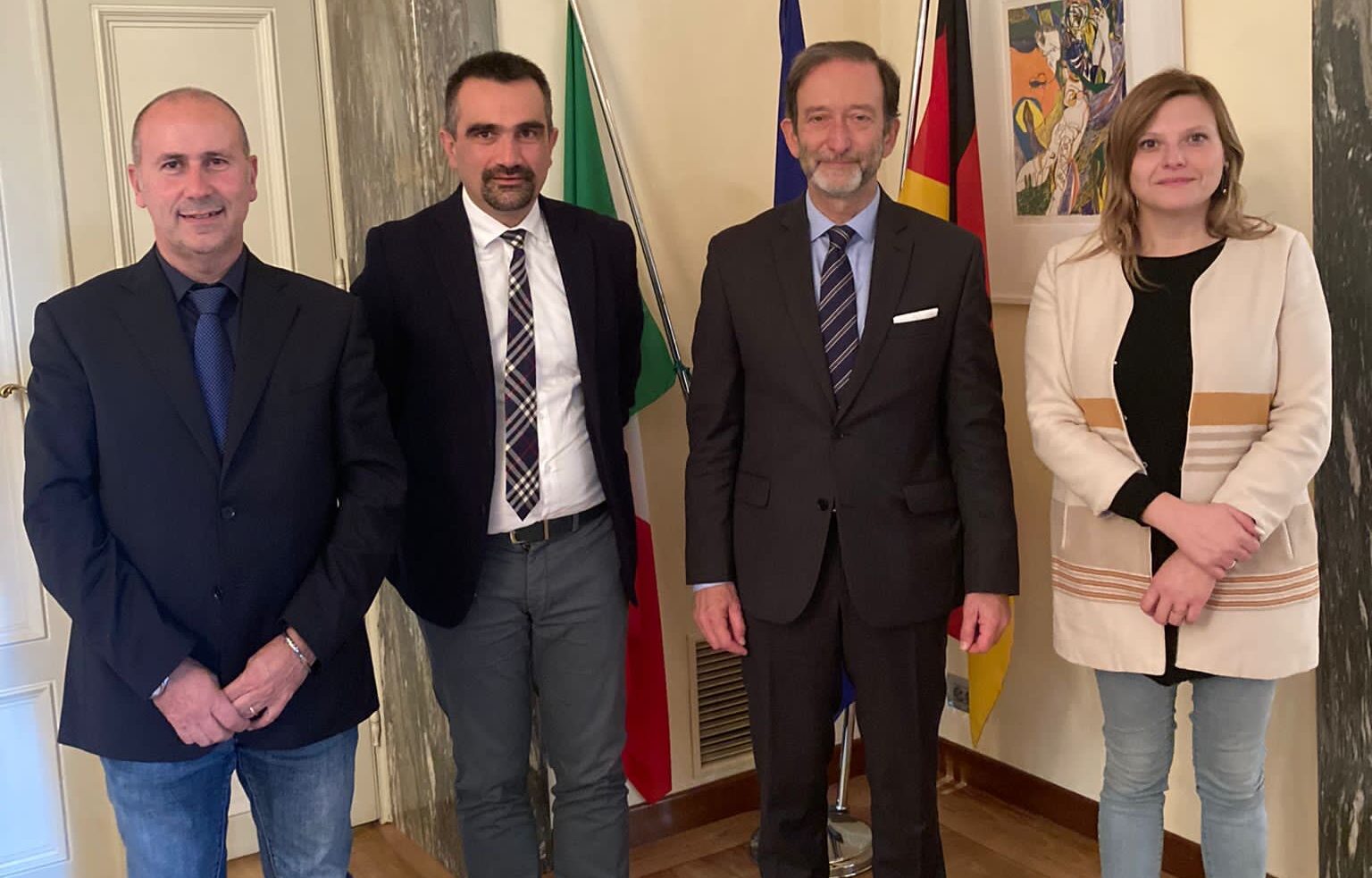 Il Sindaco di Civitella convocato a colloquio dall’Ambasciatore tedesco in Italia