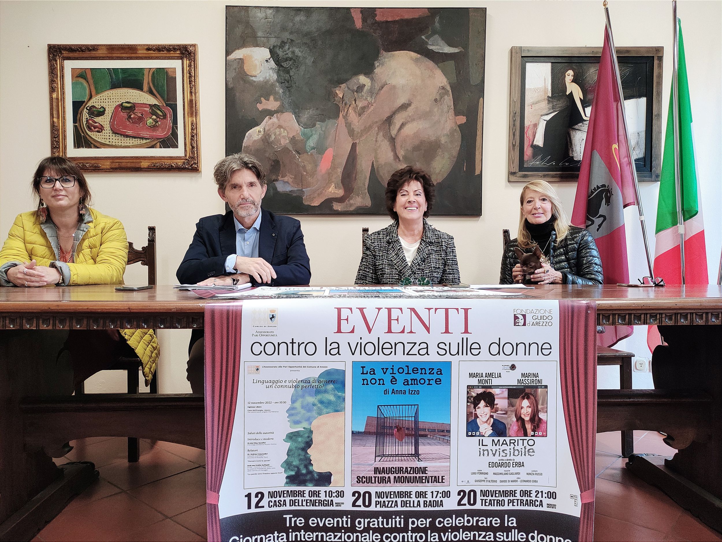 Giornata contro la violenza sulle donne: gli eventi organizzati dall’Assessorato alle Pari Opportunità