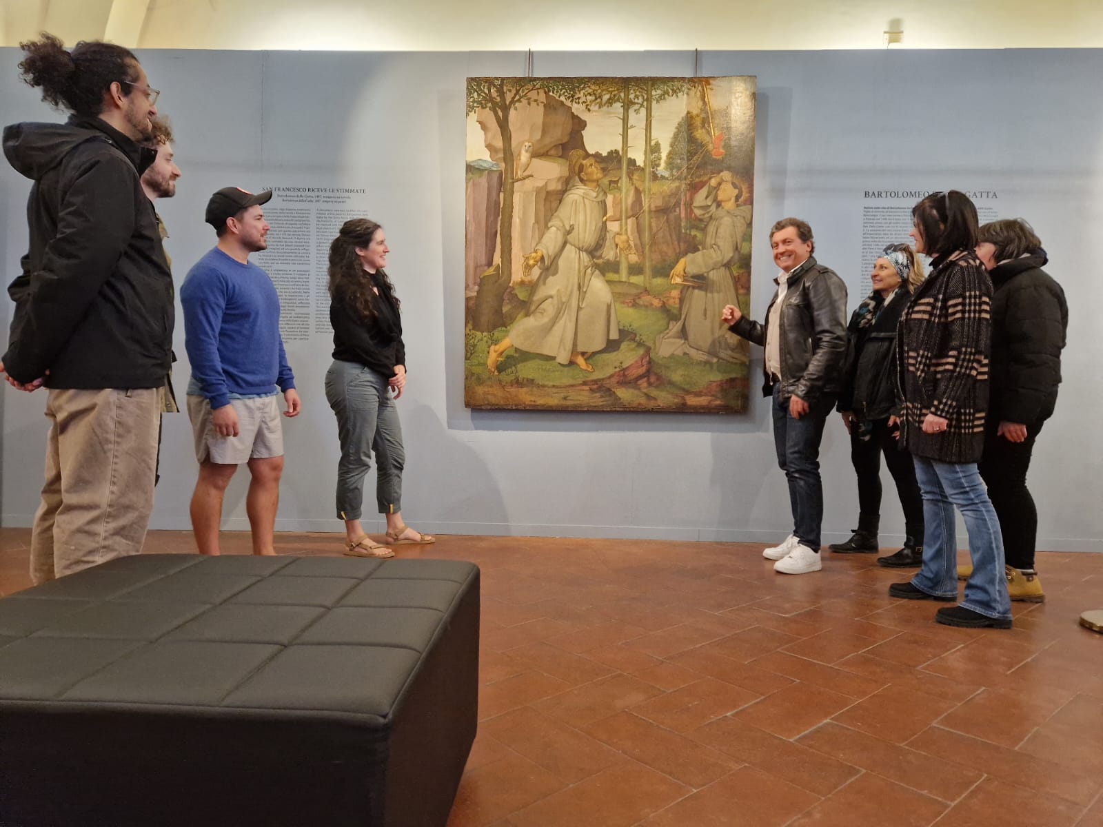 È ritornato a casa il “San Francesco che riceve le Stigmate”