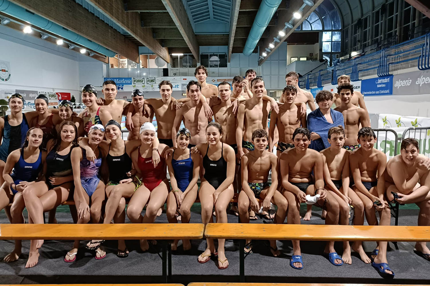 Quinto posto per la Chimera Nuoto allo SwimMeeting di Bolzano