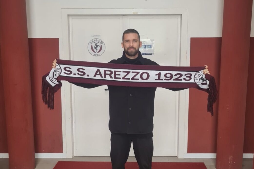 S.S. Arezzo: il centrocampista Fabio Foglia torna in amaranto