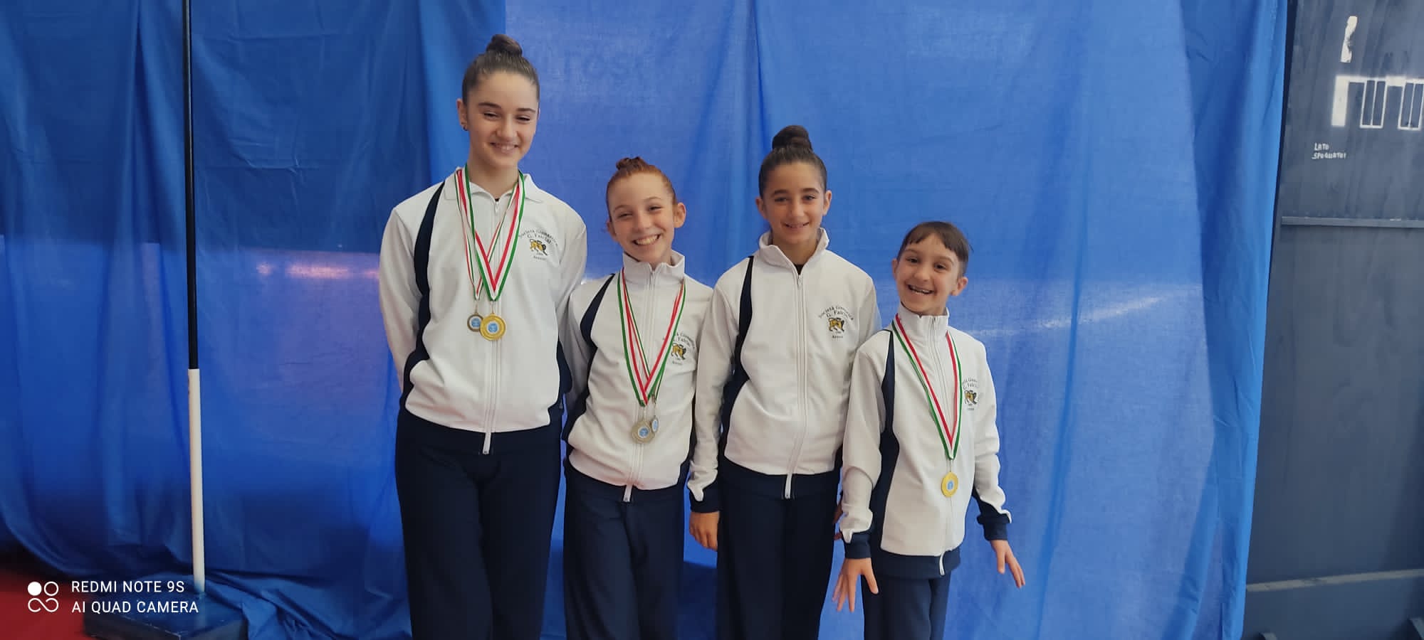 I successi della ginnastica Falciai al Campionato Individuale Silver di Ritmica