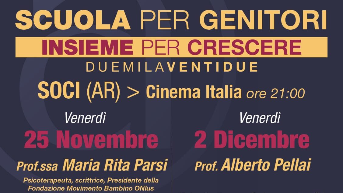 A Bibbiena riapre la scuola per genitori, Nassini: “Progetto di altissimo valore”