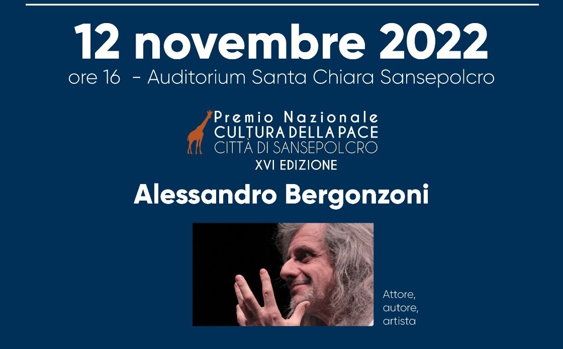 Premio Cultura della Pace: sabato a Sansepolcro la cerimonia di consegna