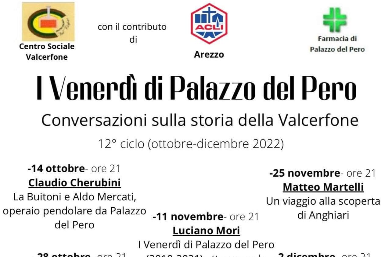 “I Venerdì di Palazzo del Pero” 2022: il 3° incontro con Luciano Mori