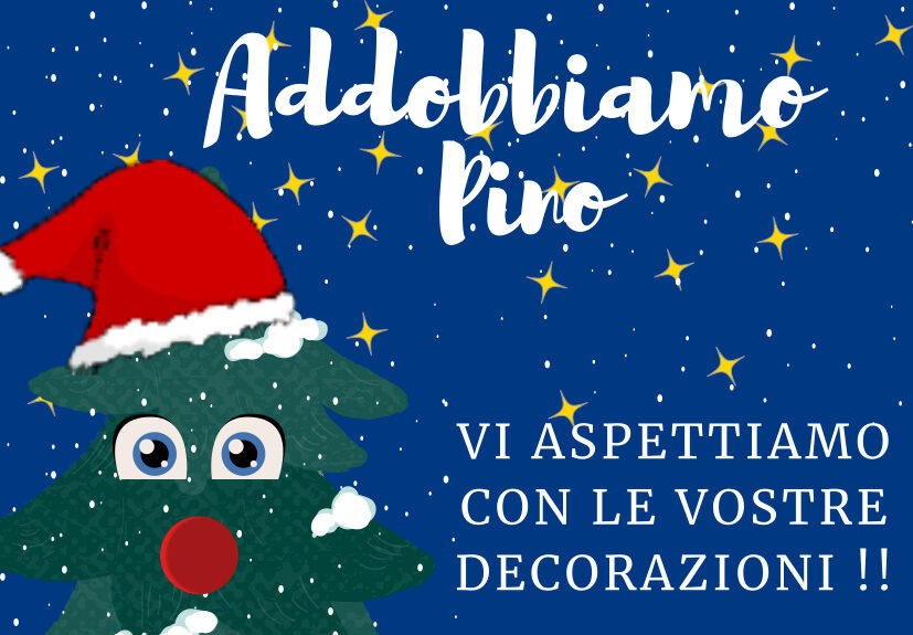 Biblioteca di Sansepolcro: l’albero di Natale Pino ha bisogno dell’aiuto dei bimbi