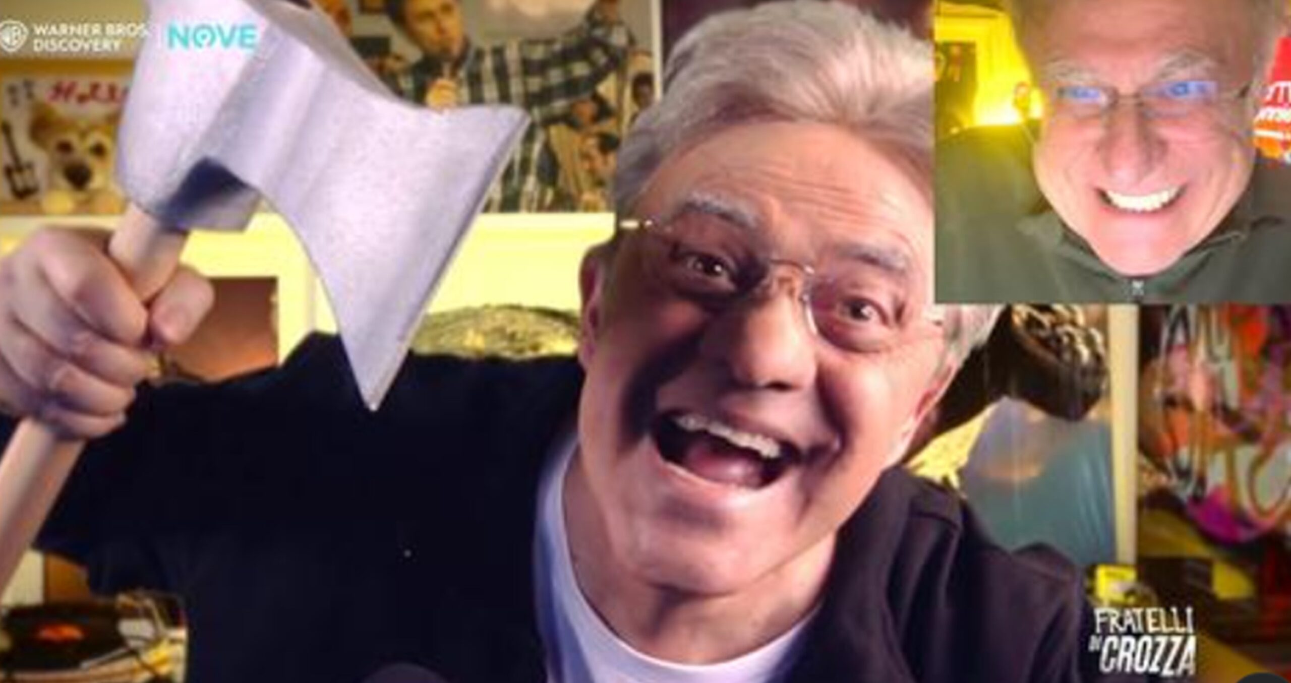 Crozza e l’autoironia di Red Ronnie