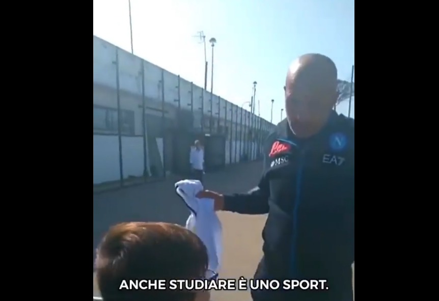 La lezione di sport e vita di Mister Spalletti: un video virale