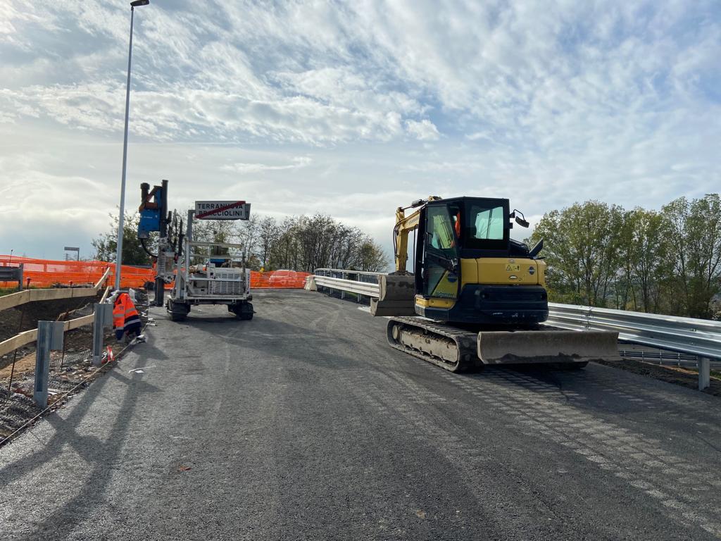 Bretella Coste-Casello: a breve apertura al traffico del by-pass nell’area del ponte sull’Arno