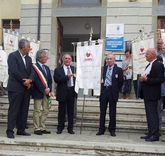 Donato Lucci presidente della Fratres di Rigutino compie oggi 80 anni