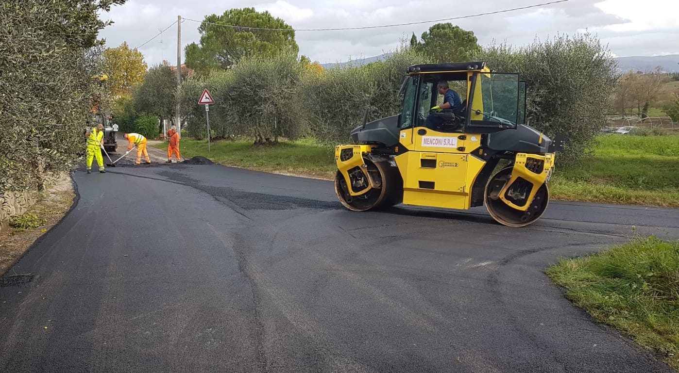 Cortona: altri 150mila euro per le manutenzioni stradali nelle frazioni