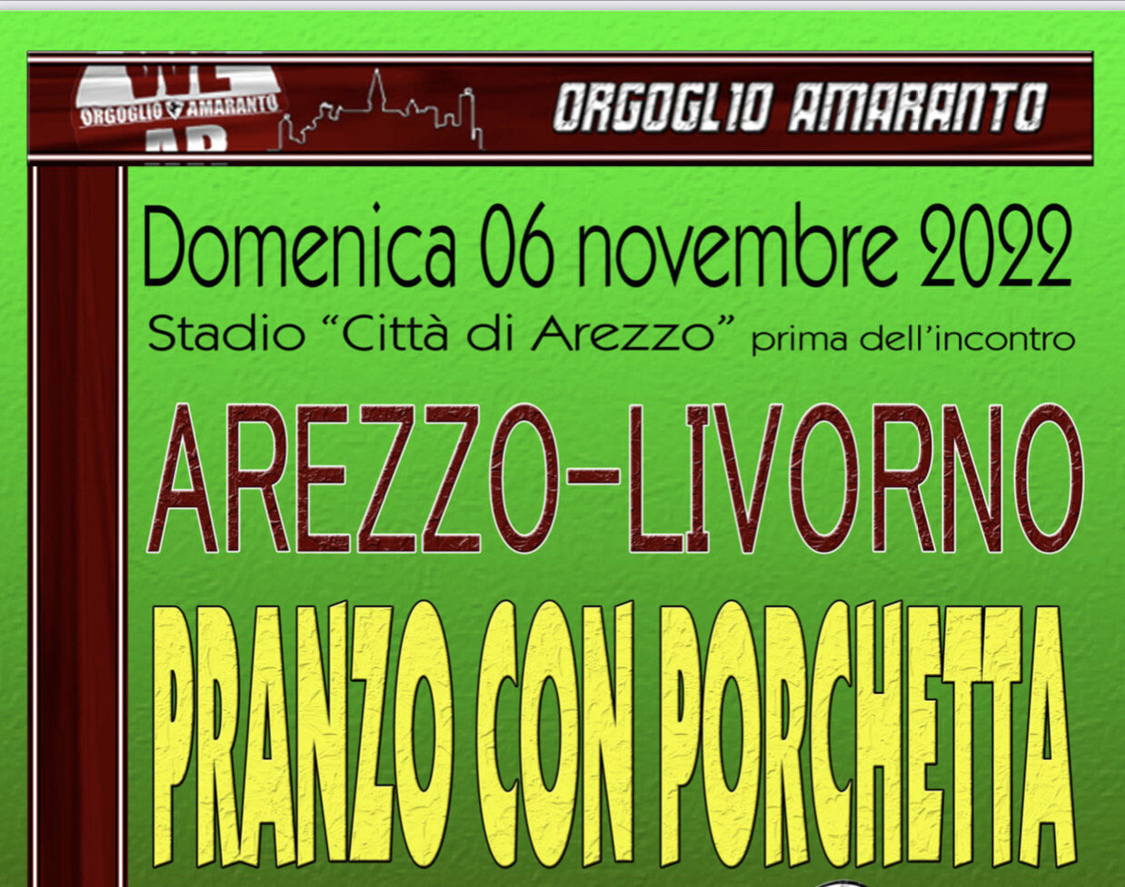 Pre partita Arezzo-Livorno insieme