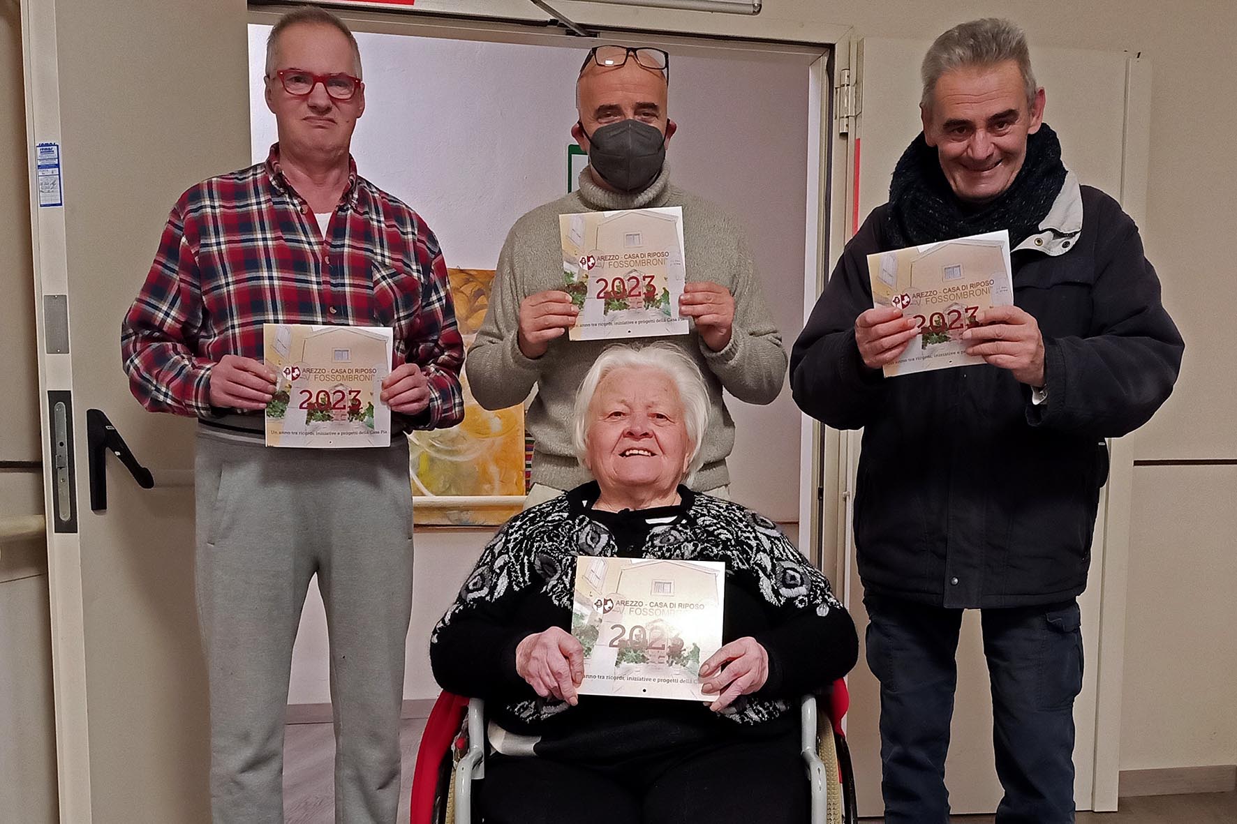 Un anno con la Casa di Riposo “Fossombroni” con il calendario 2023