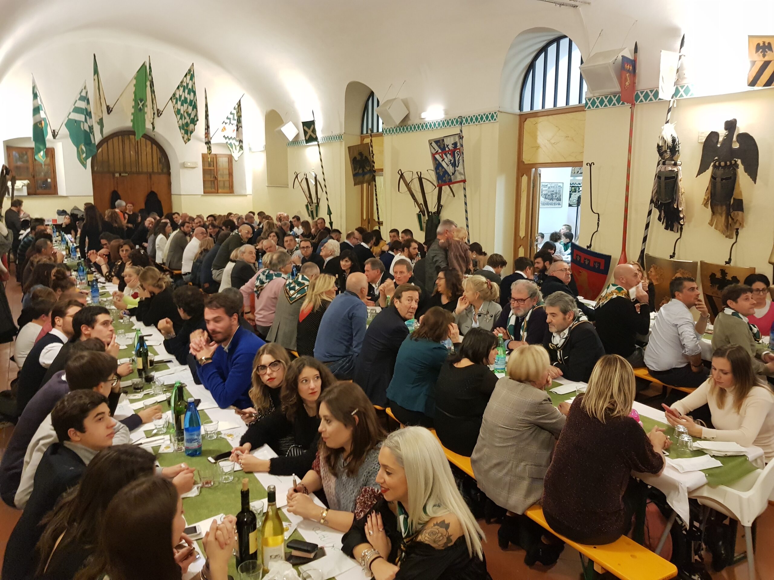 Porta Sant’Andrea: cena dei figuranti e collaboratori