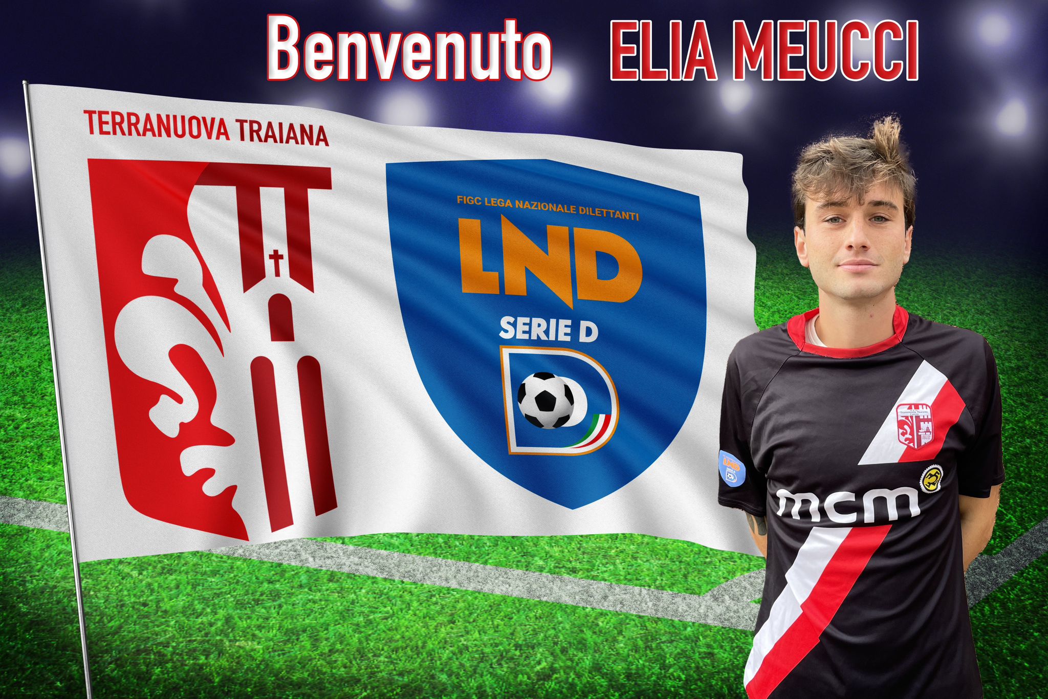 ASD Terranuova Traiana: Elia Meucci è un nuovo giocatore biancorosso