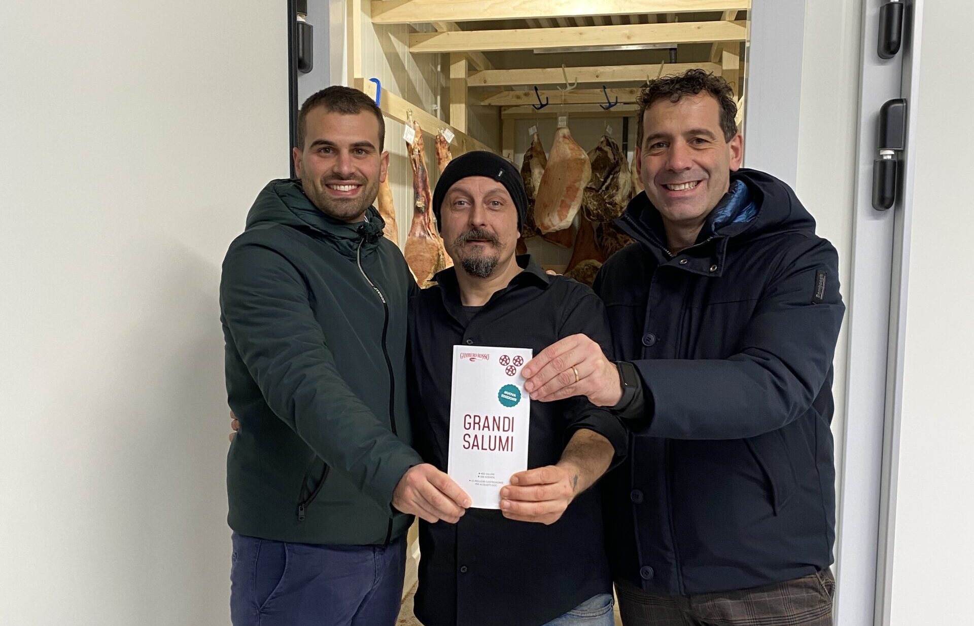 Il Sindaco Vagnoli in visita alla nuova azienda premiata dal Gambero Rosso per i salumi