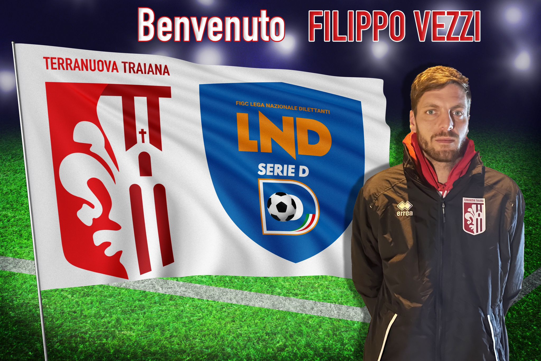 ASD Terranuova Traiana: Filippo Vezzi è un nuovo giocatore biancorosso