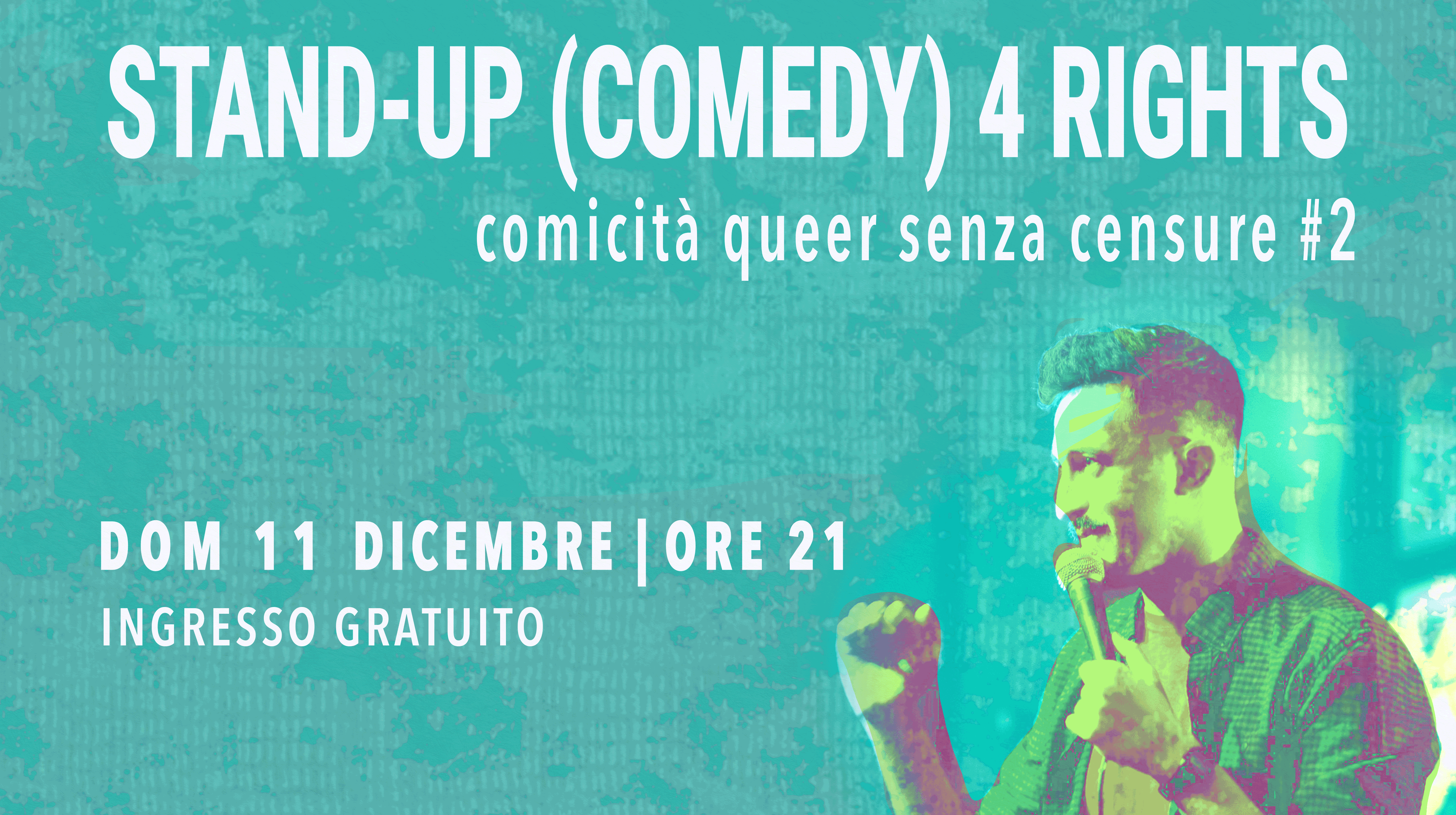 Centro Onda d’Urto: una serata di stand-up comedy queer con Matteo Fallica