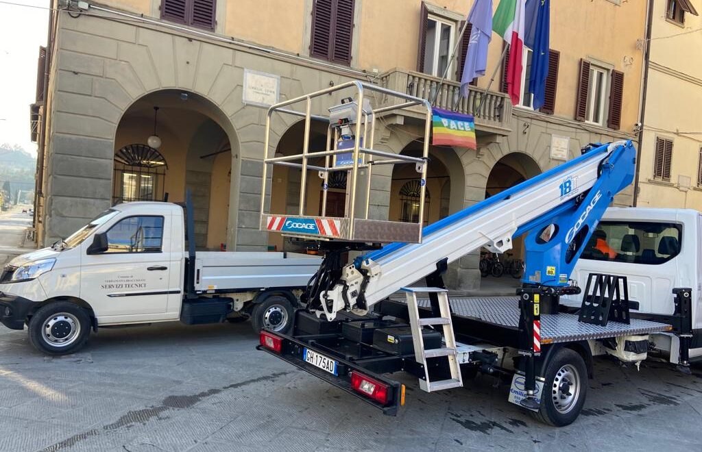 Comune di Terranuova Bracciolini: nuovi mezzi tecnici per le maestranze interne