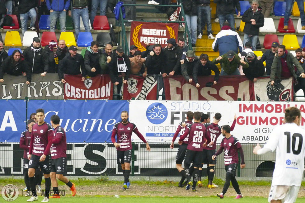 Arezzo tutto cuore sull’Amiata: Pianese ko (1-2)