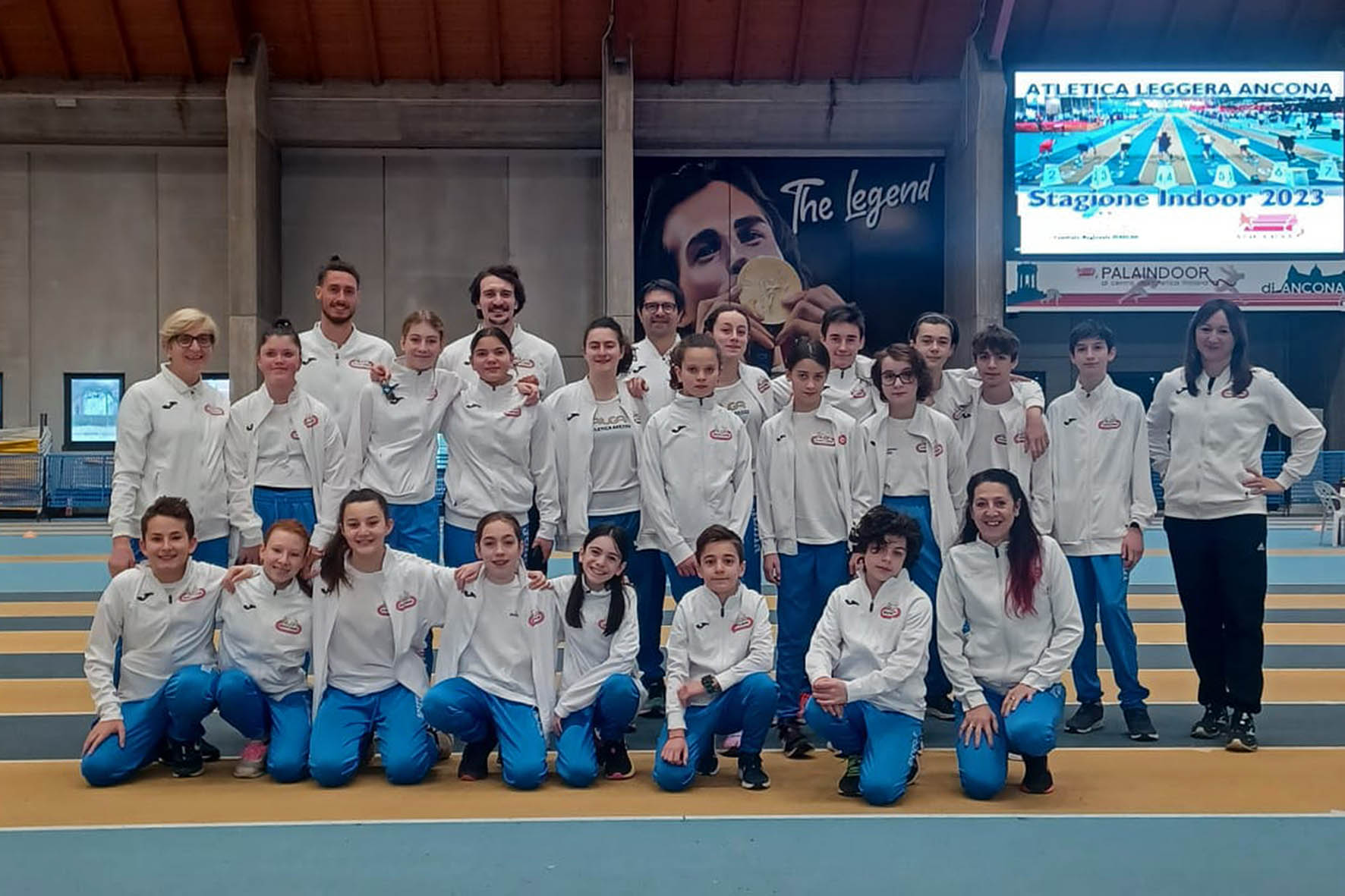 L’Alga Atletica Arezzo ha aperto il 2023 al Meeting Nazionale di Ancona