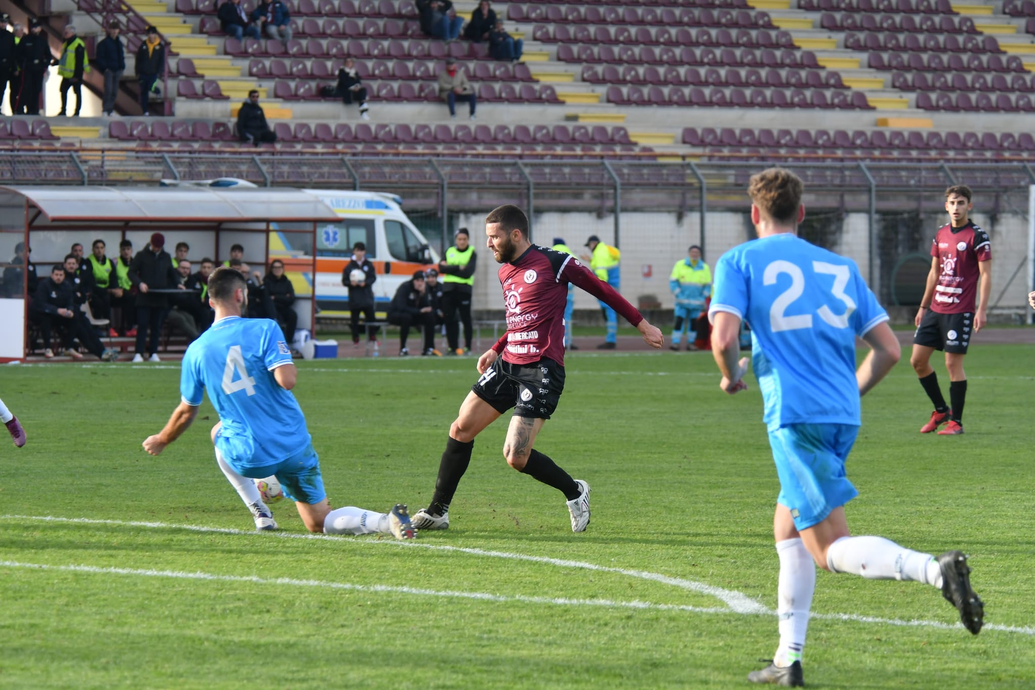 Arezzo 1 – Pineto 2 : tabellino e foto della partita