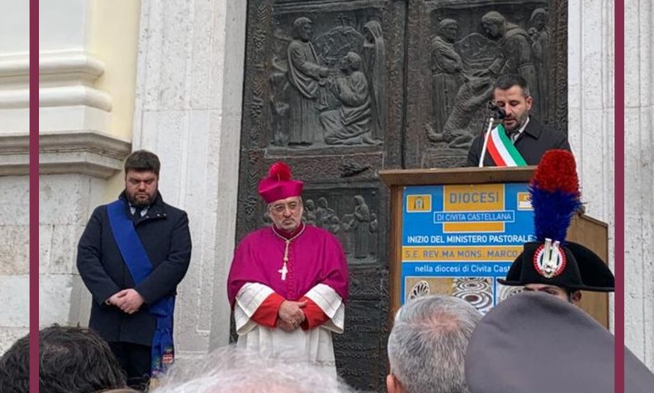 Don Marco Salvi nuovo vescovo di Civita Castellana, il sindaco Innocenti: “Un onore per Sansepolcro”