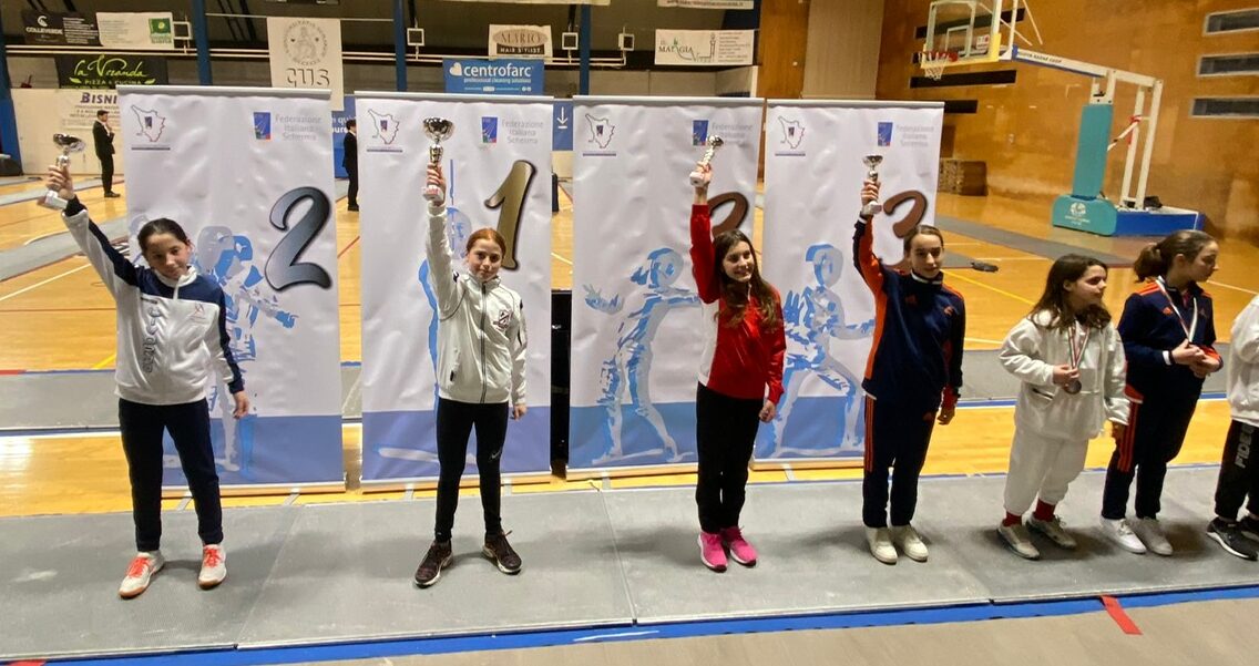 Campionati regionali di Siena: 2023 partito alla grande per il Circolo Schermistico Aretino