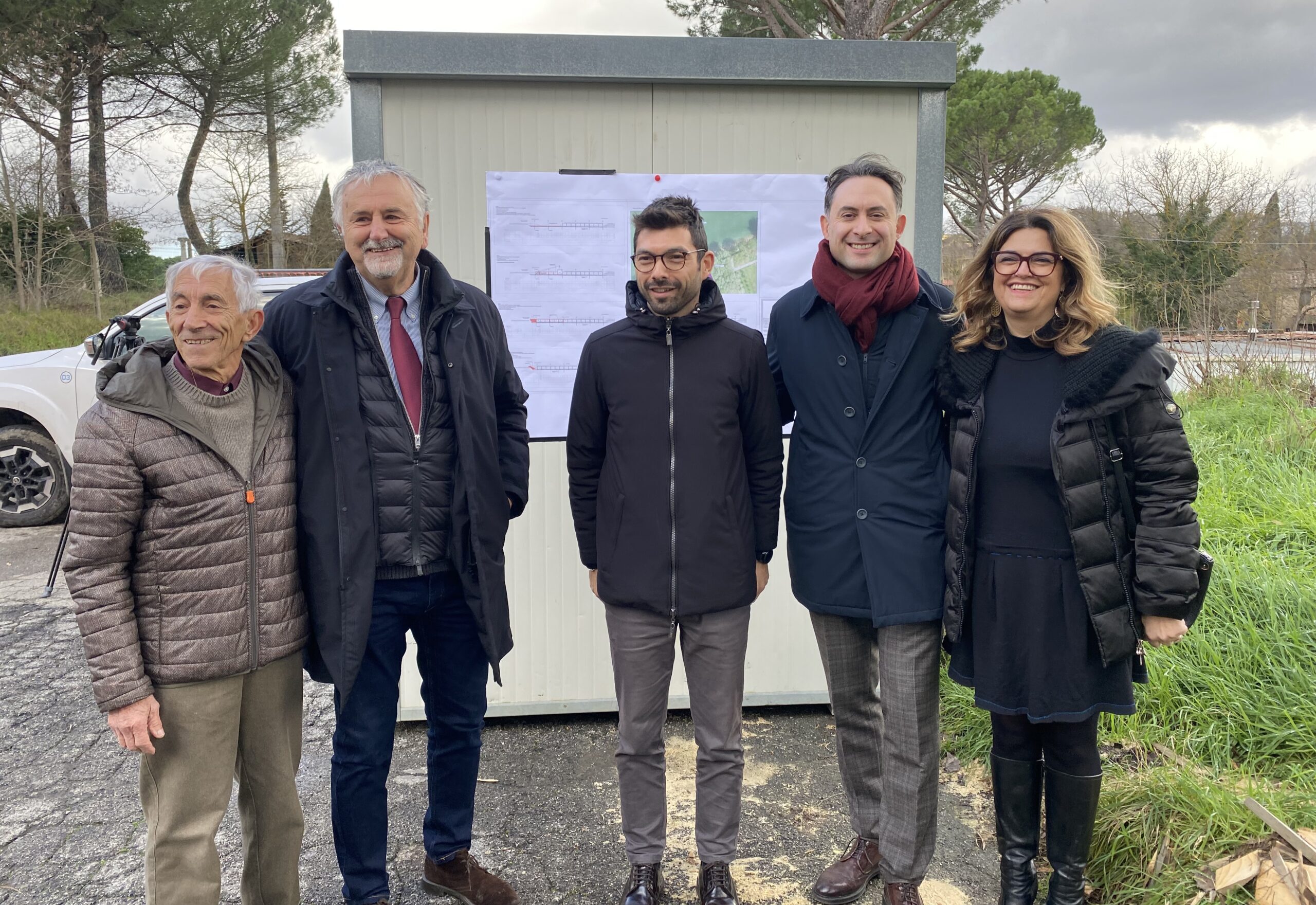 Partono i lavori della Provincia di Arezzo su Ponte Buriano