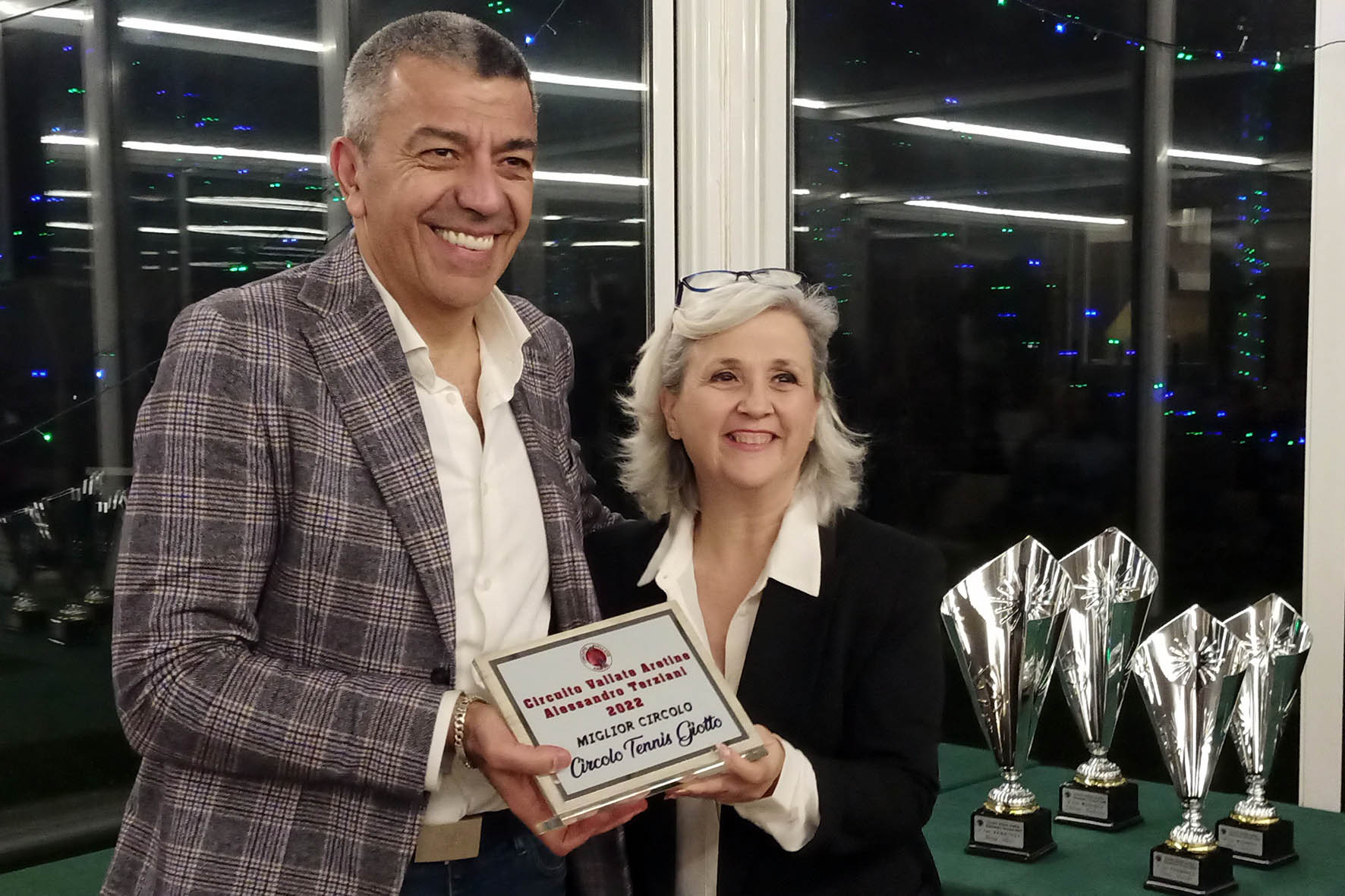 Il Tennis Giotto è il miglior circolo del Circuito della Vallate Aretine 2022
