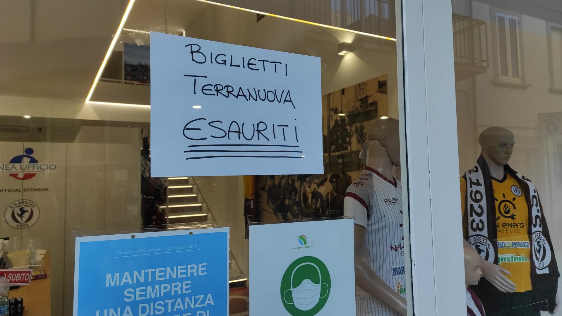 Terranuova Traiana vs Arezzo: biglietti esauriti