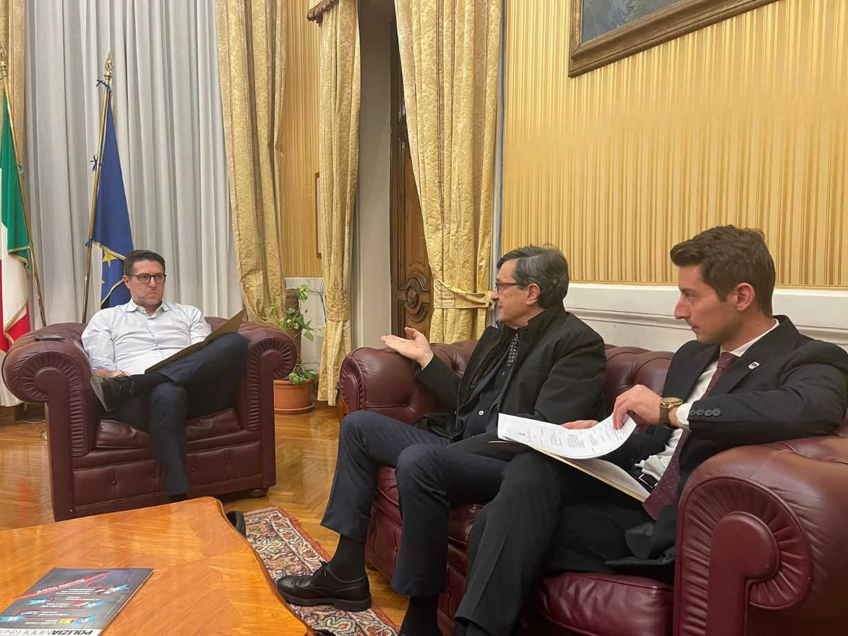 Incontro al Ministero per la nuova sede del commissariato della Polizia di Stato