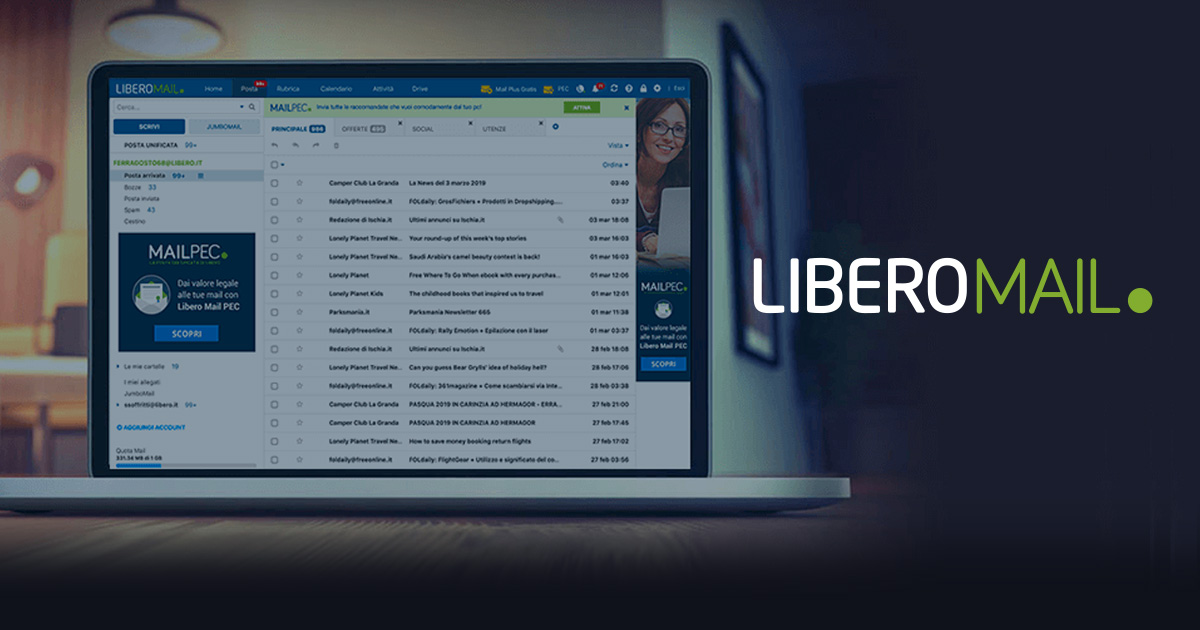 Accesso a LiberoMail: “Ti invitiamo a riprovare piu’ tardi”.