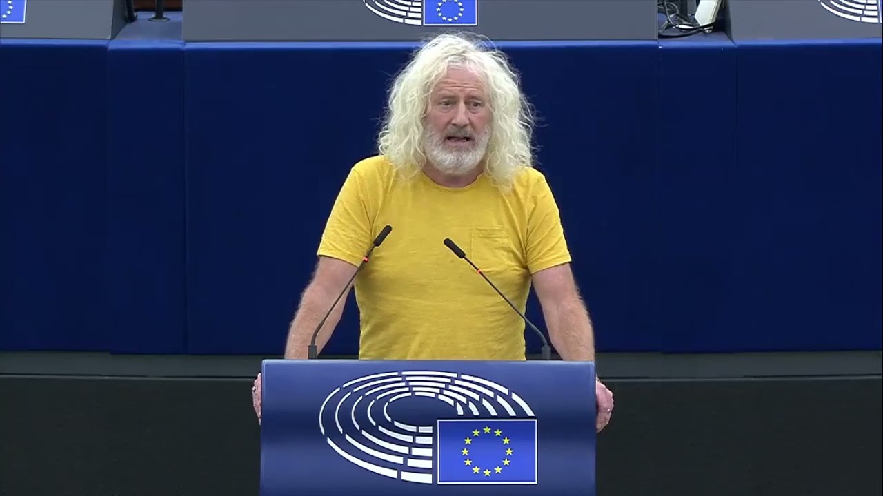 Mick Wallace: “470 europarlamentari hanno votato no alla mozione per dire stop alla guerra in Ucraina” Mick Wallace: “470 europarlamentari hanno votato no alla mozione per dire stop alla guerra in Ucraina”