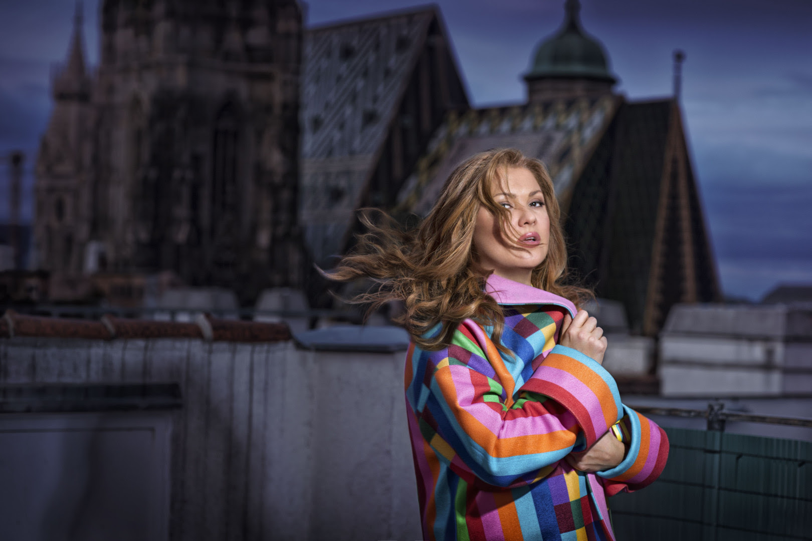 Il soprano Anna Netrebko e la pianista Elena Bashkirova in concerto al Teatro Petrarca