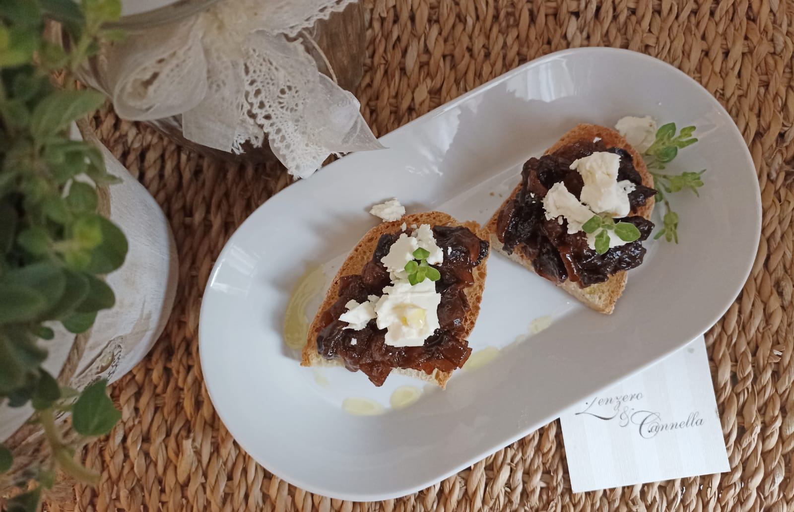 Chutney di mele e prugne