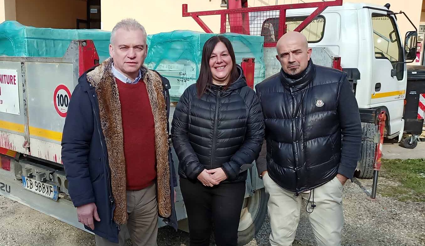 Duecentocinquanta metri di pavimenti donati dalla ditta Sgrevi alla Casa Pia