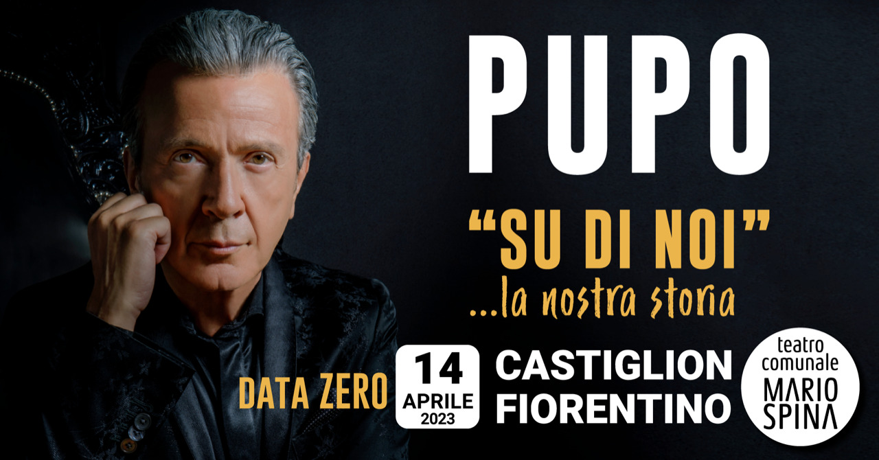 Caccia agli ultimi biglietti per il concerto di Pupo “Su di noi, la nostra storia”