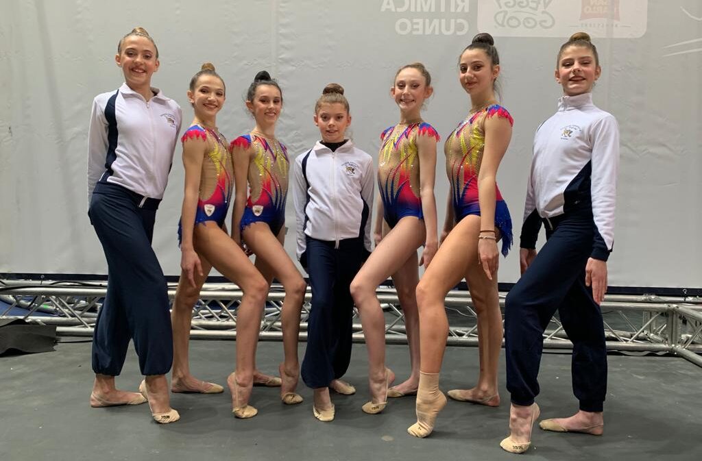 La ginnastica Falciai vola sul podio nel campionato nazionale di Serie B di ritmica