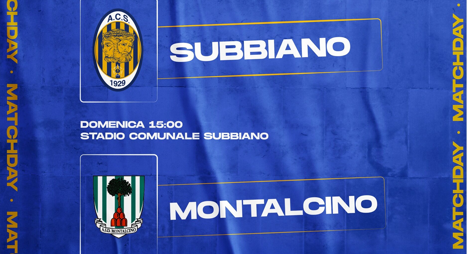 MM Subbiano vs Montalcino: 0 – 0