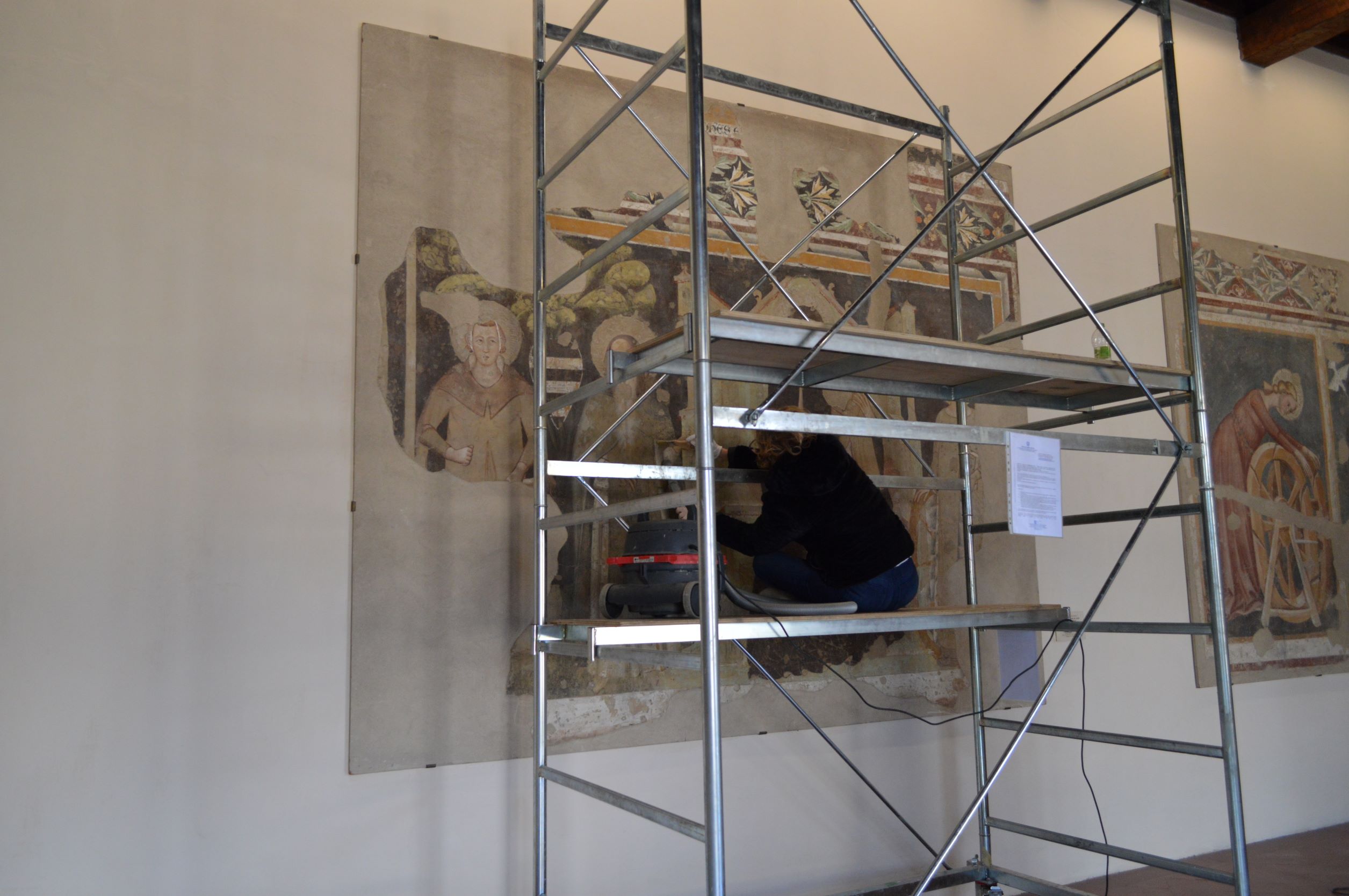 Nuova luce per gli affreschi del Museo Civico ArezzoWeb Informa