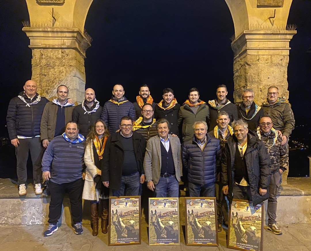 Ritorna la “Cena dei Barbareschi”; ricordato Massimiliano Tanganelli, figura storica del rione Cassero